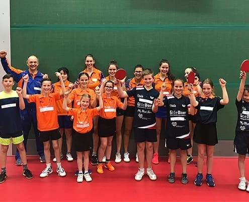 tafeltennisverenigingen de Grote Clubactie