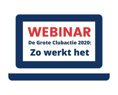 Webinar De Grote Clubactie