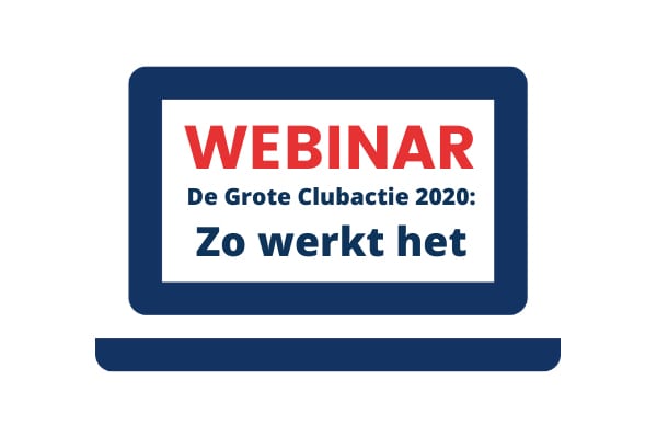 Webinar De Grote Clubactie