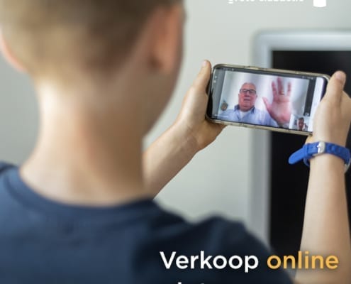 verkoop loten online aan familie