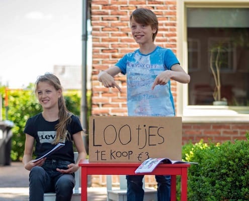 Je kunt loten kopen! - Grote clubactie