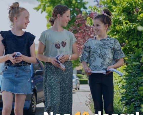 Trek een laatste eindsprint!