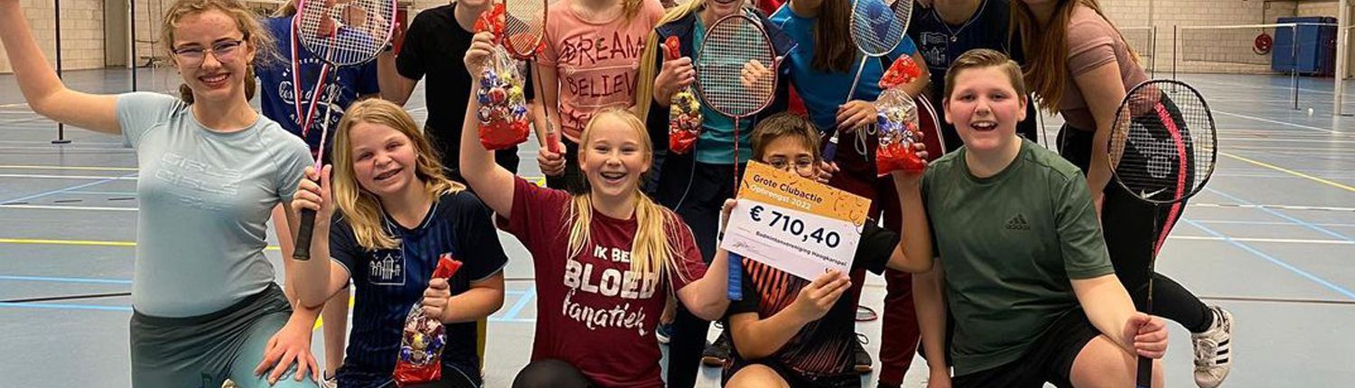 Haal ook extra euro's op met de Grote Clubactie