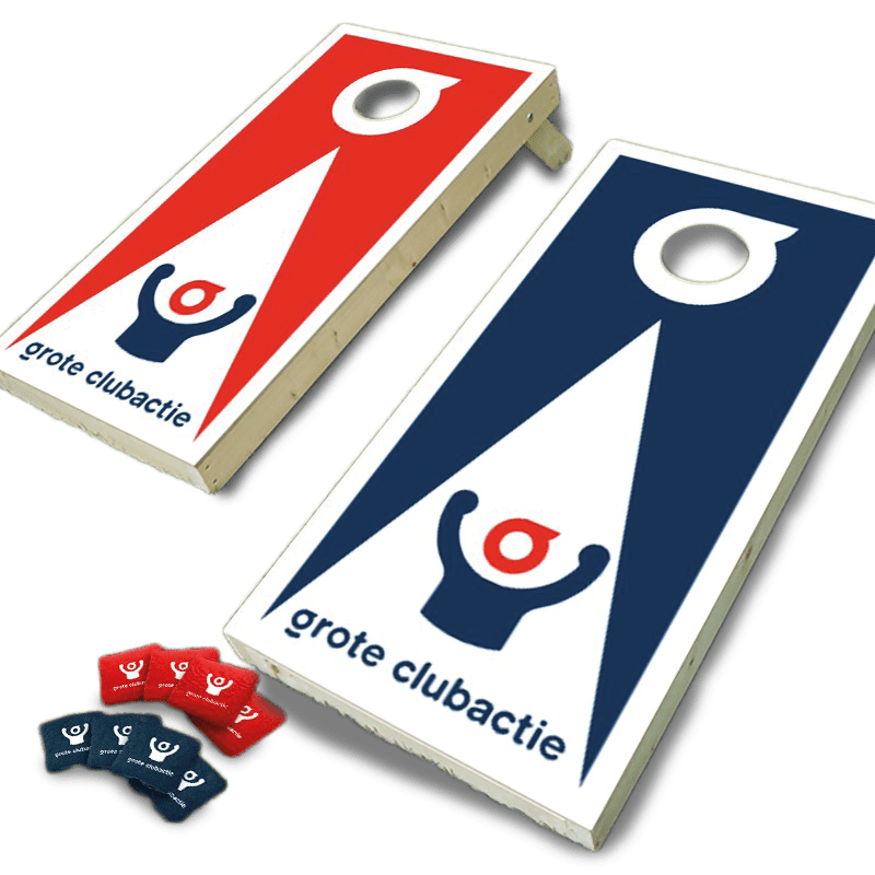 Cornhole met zakjes
