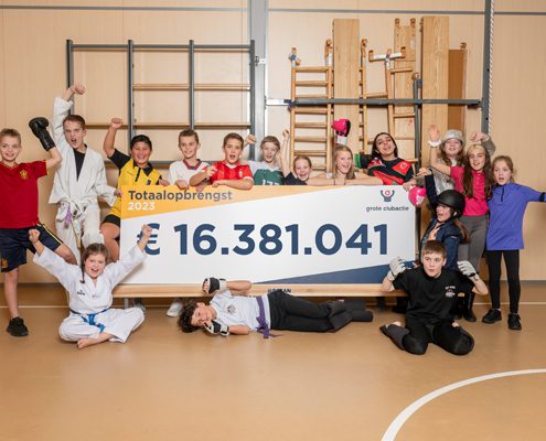 Totaalopbrengst Grote Clubactie 2023