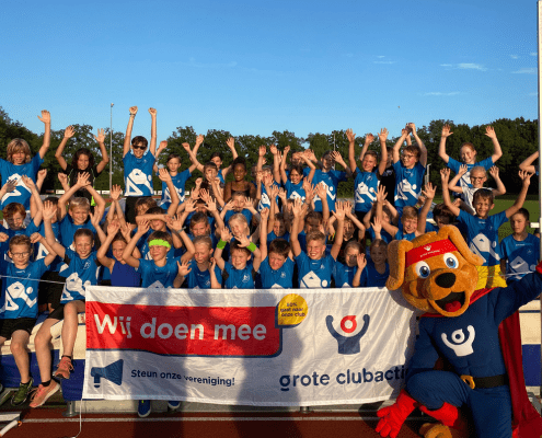 Cluppie ging op bezoek bij atletiekvereniging Atledo!