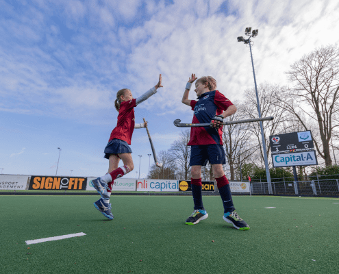 Hockey Club Naarden scoort punten met het nieuwe scorebord!