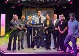 Groepsfoto tijdens de presentatie van het Landelijk Impactonderzoek Sportverenigingen