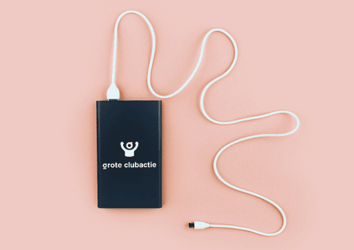 548e - 647e prijs - Grote Clubactie powerbank